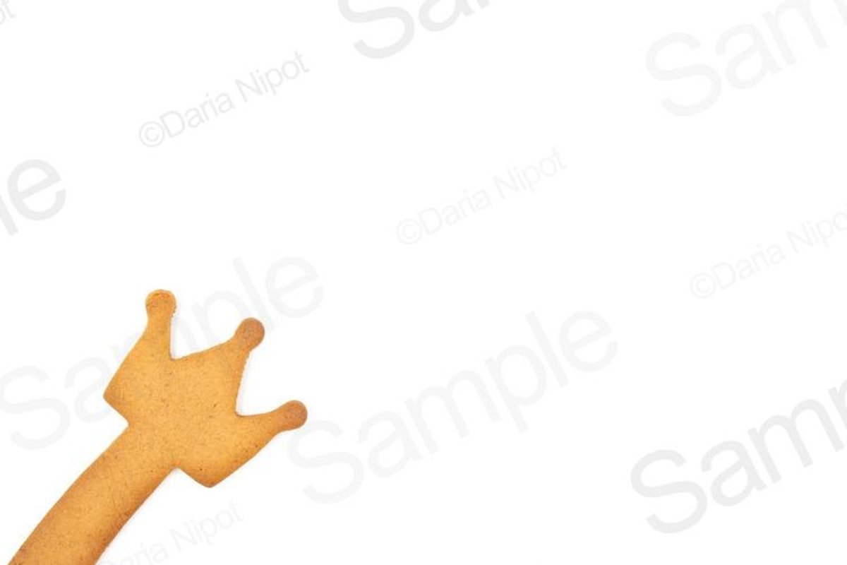 Homemade gingerbread cookie example image 1