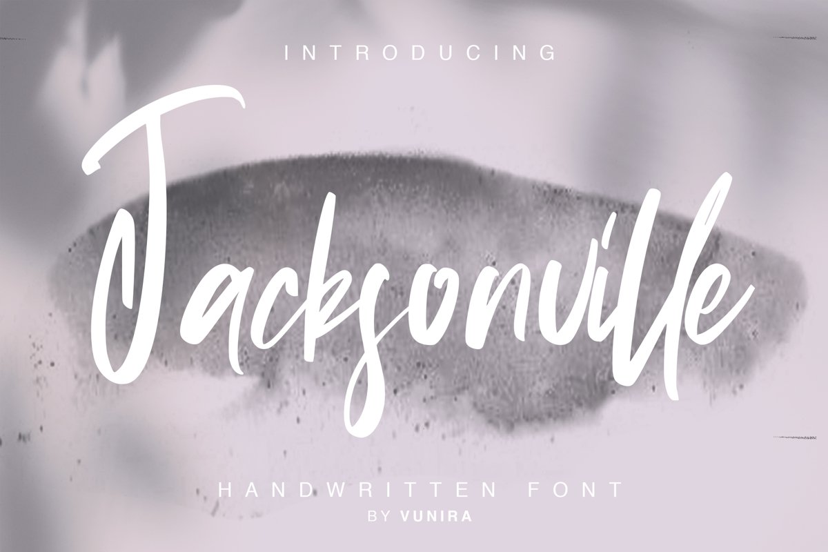 Jacksonville | Handwritten Font example image 1