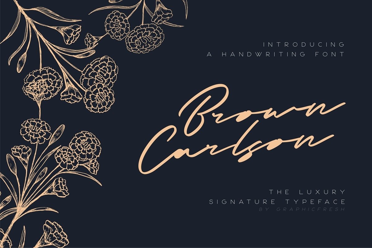 Brown Carlson - The Luxury Signature example image 1