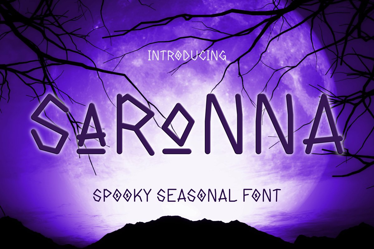 Saronna Font example image 1