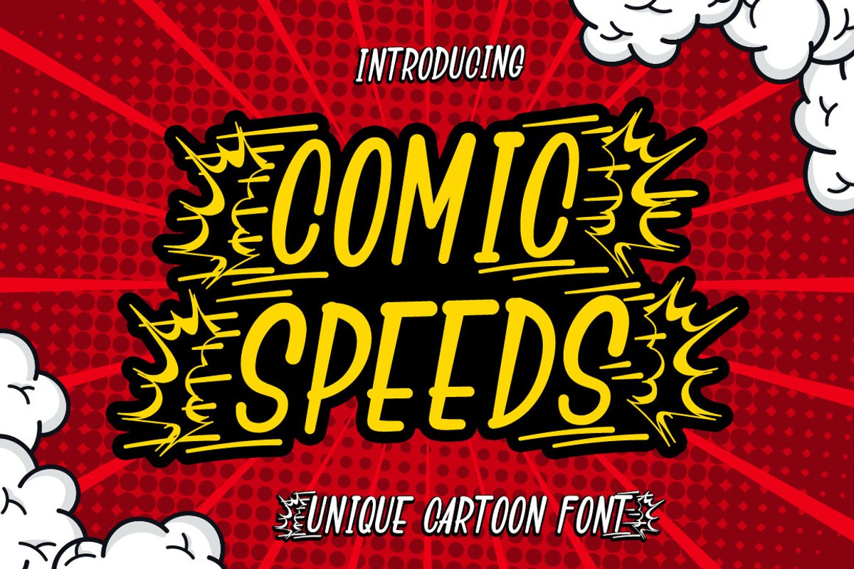 Comic Speeds example image 1