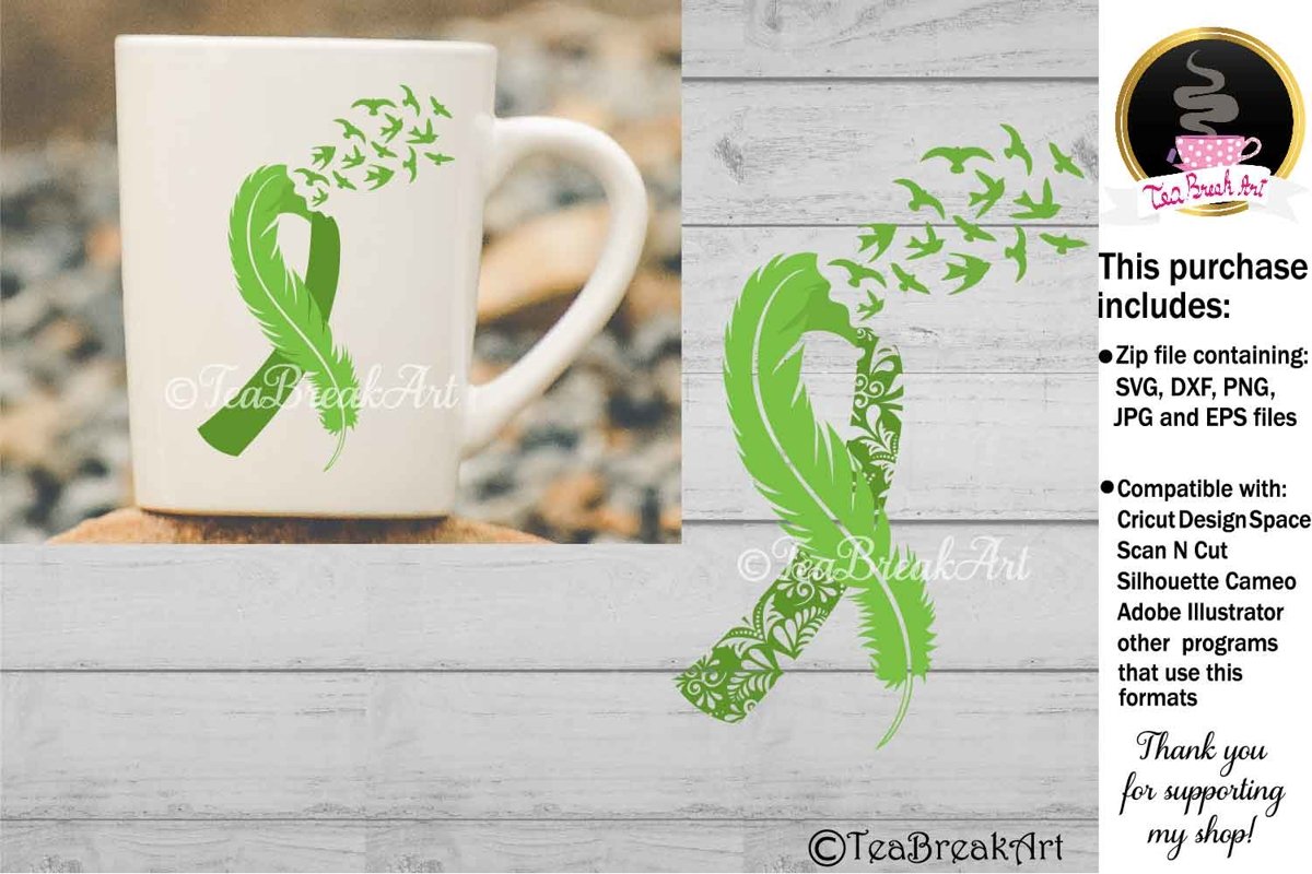 Kidney Cancer Awareness Svg Cutting files 1168 example image 1
