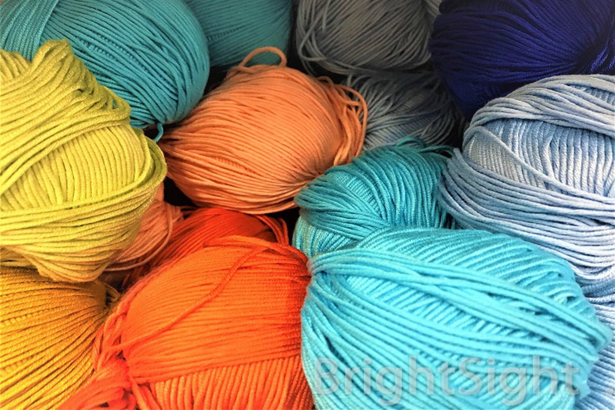 Multicolored yarn example image 1
