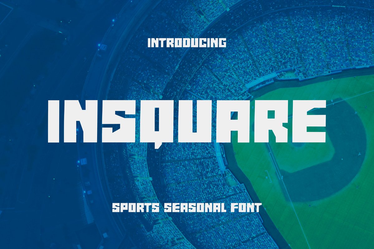 Insquare Font example image 1