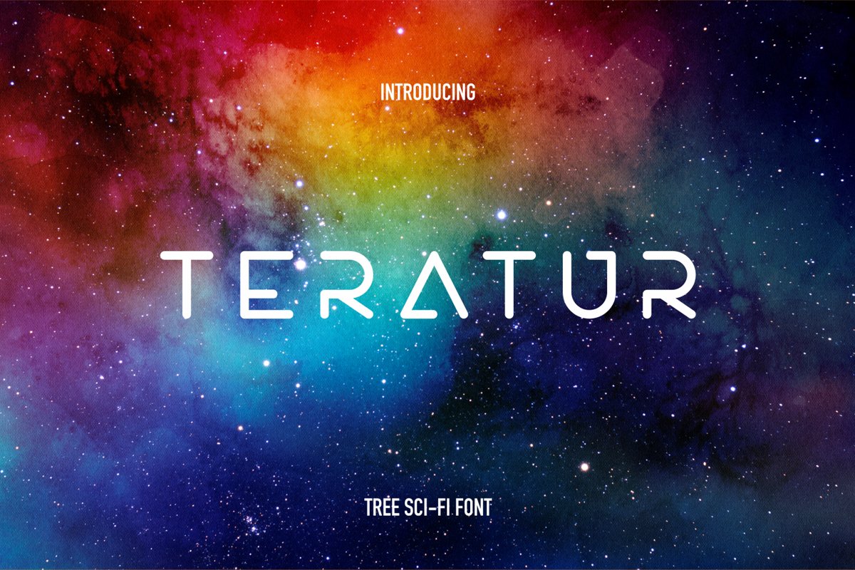 Teratur Typeface ( 3 Font) example image 1