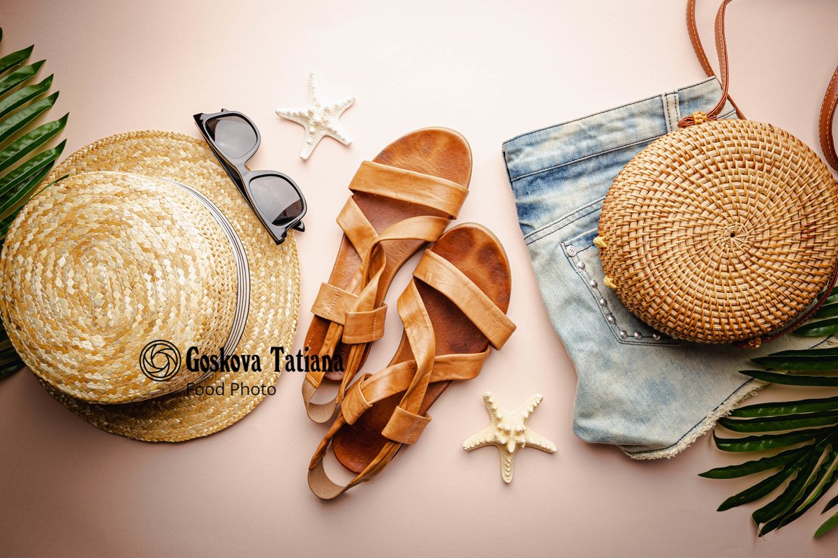Photo of Summer holiday flat lay example image 1