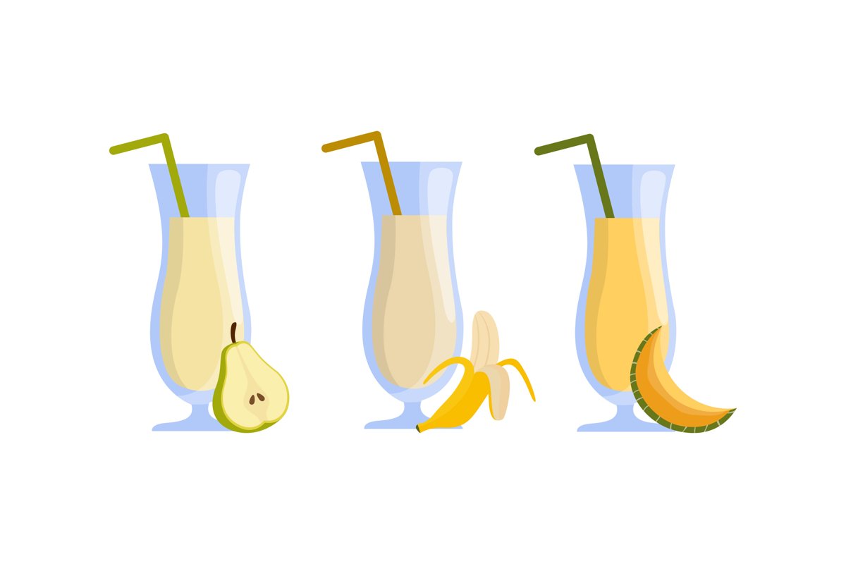 Set Juices from Fruits and Vegetables example image 1