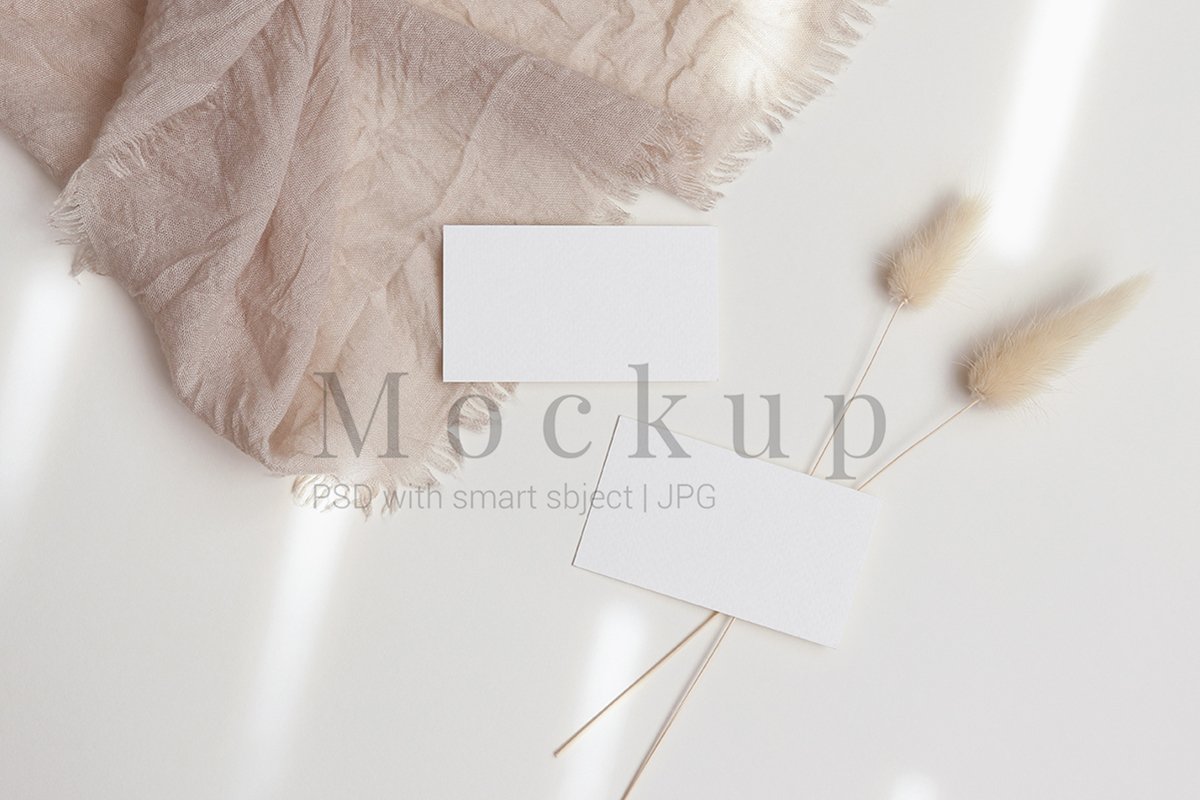 Card Mockup,Business Card Mockup,3.5x2 example image 1