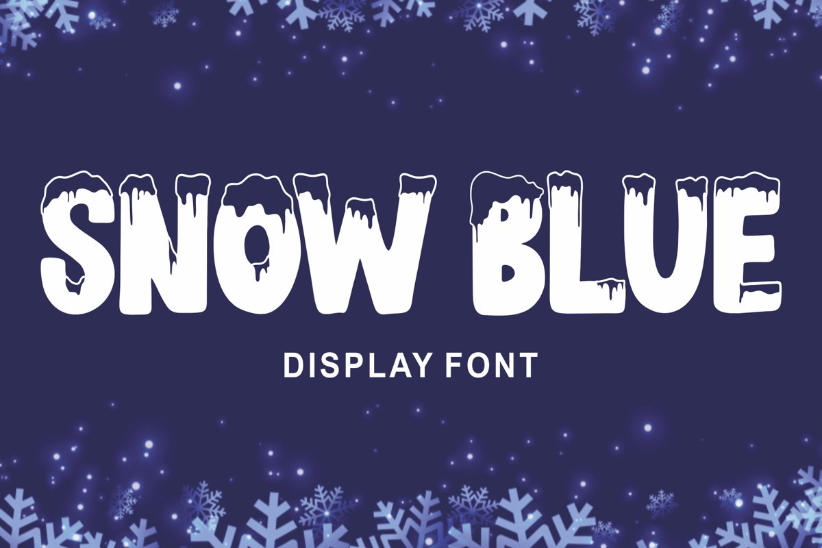 SNOW BLUE example image 1