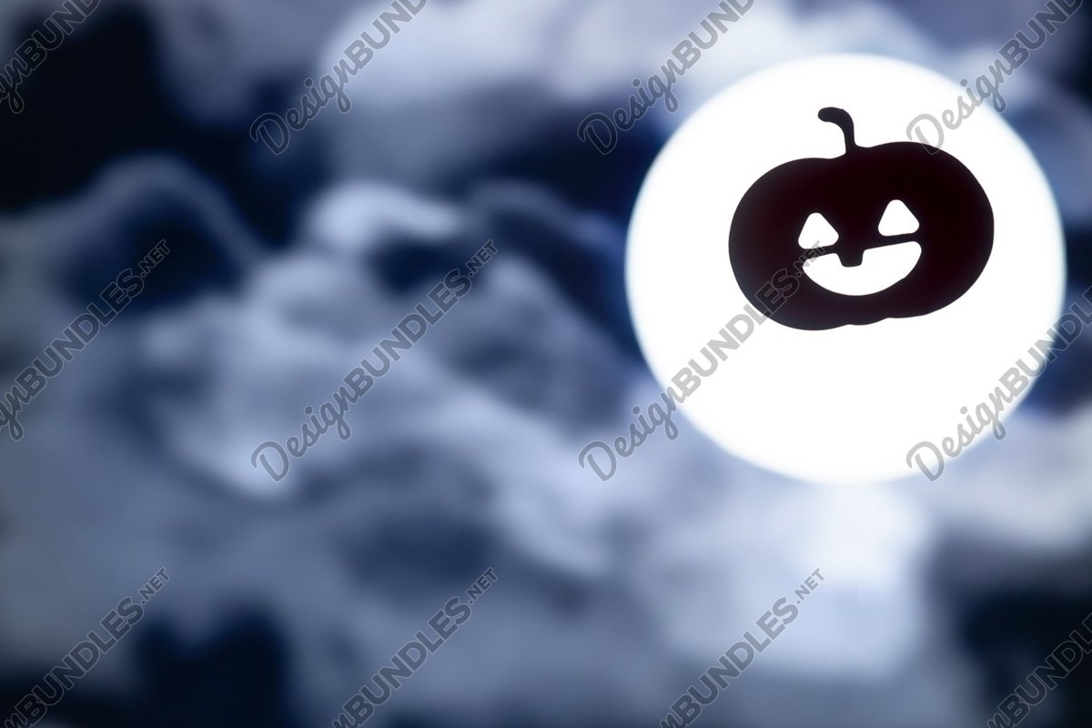 Photo of a Dark Halloween background with copy space example image 1