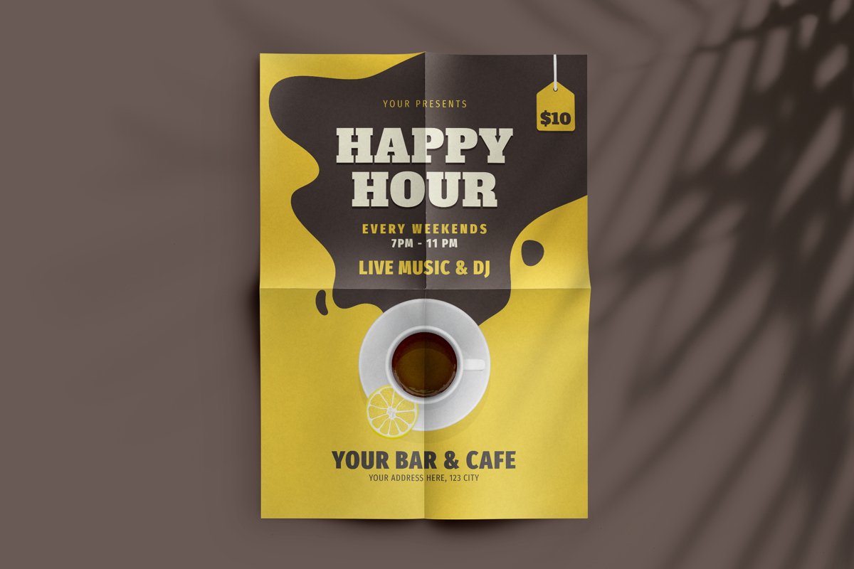 Happy Hour Flyer example image 1