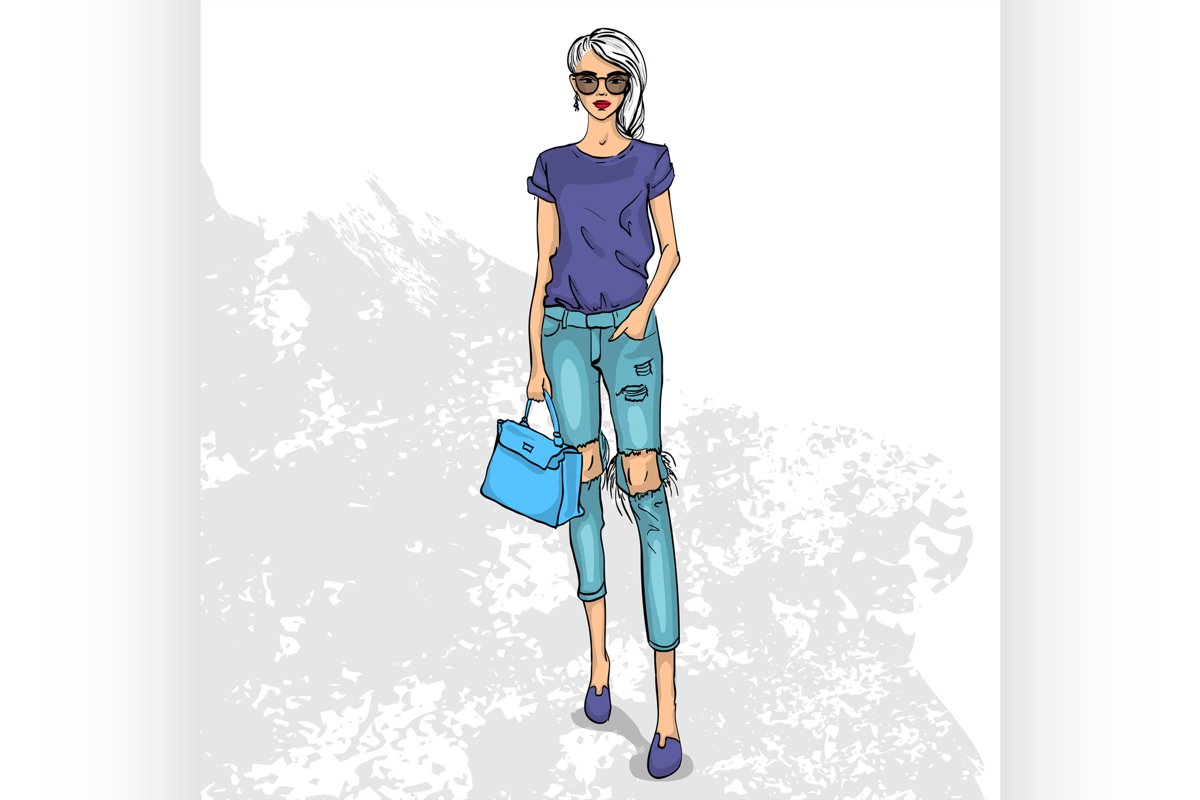 High trendy color look example image 1
