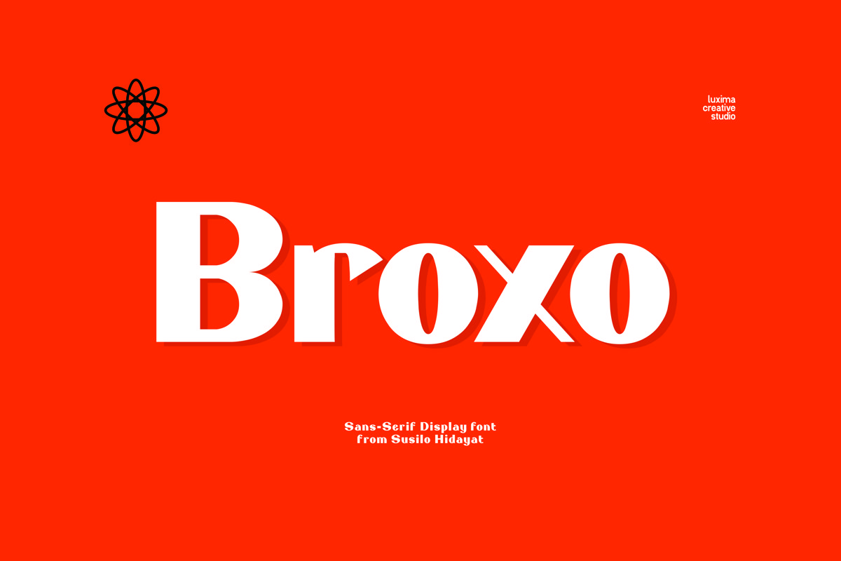 Broxo - Stylish Sans Serif Font example image 1