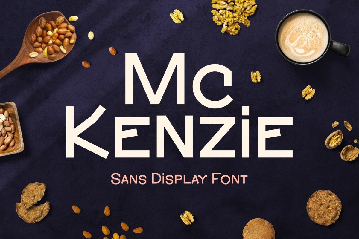 McKenzie - Sans Display Font example image 1