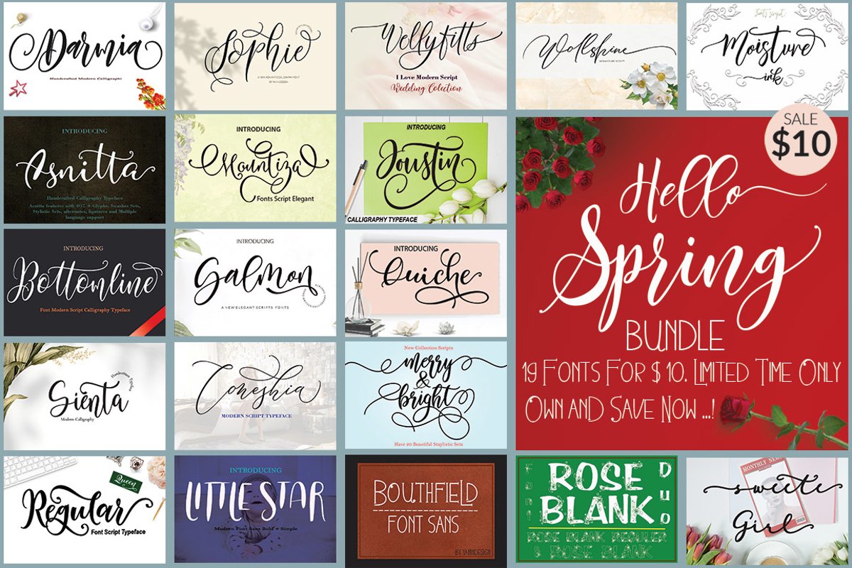 Hello Spring Bundle example image 1