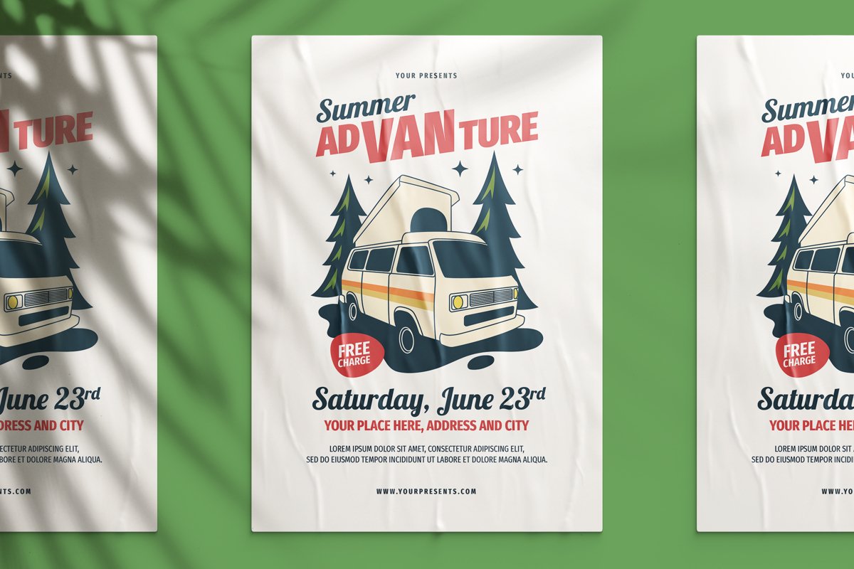 Summer Advanture Flyer example image 1