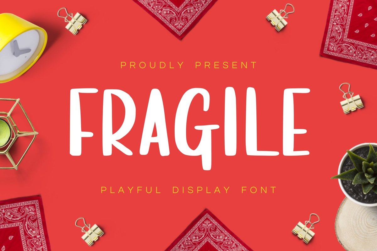 Fragile Display Font example image 1