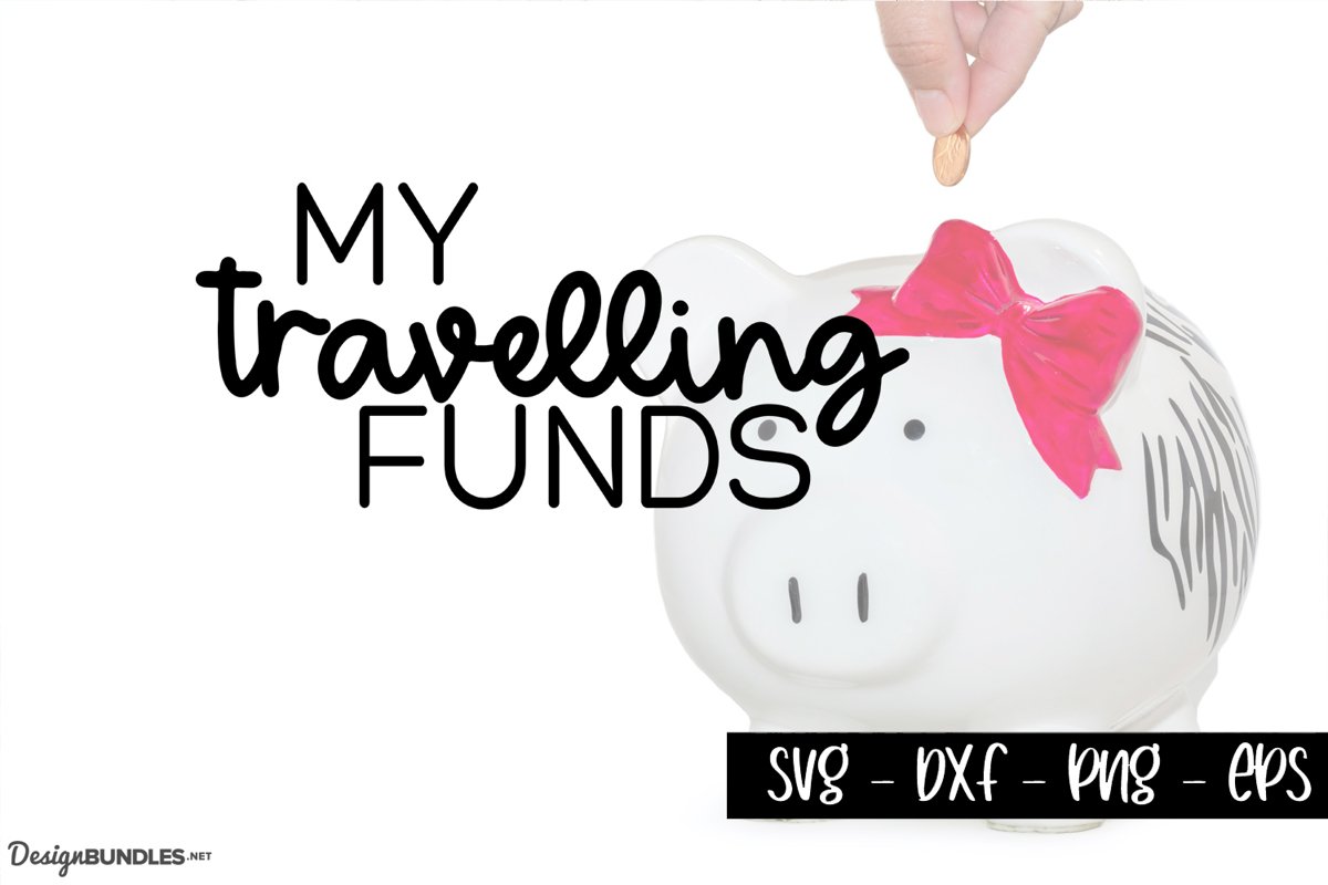 Travelling Fund - Saving Shadowbox SVG example image 1
