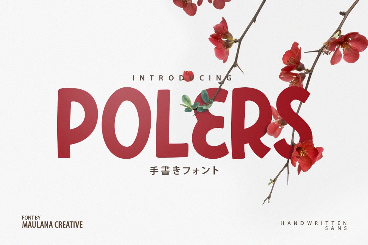 Polers - Sans Serif Font example image 1