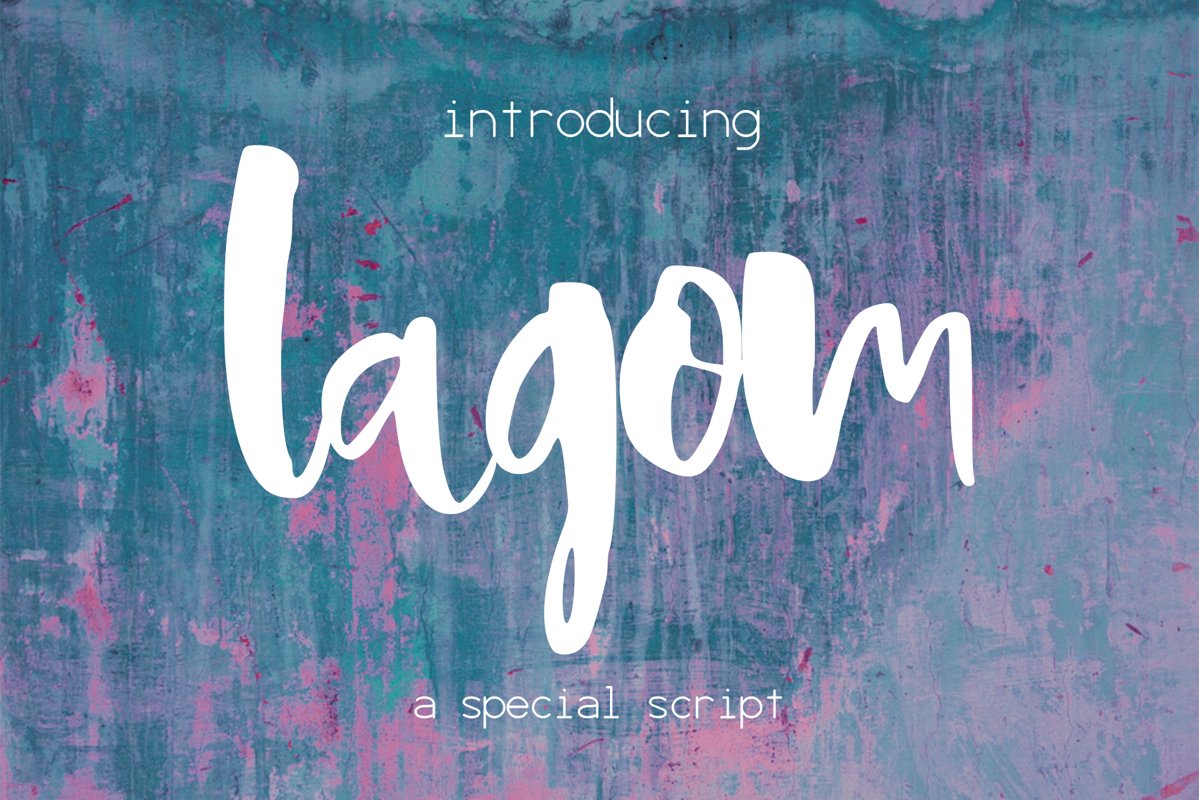 Lagom Font example image 1
