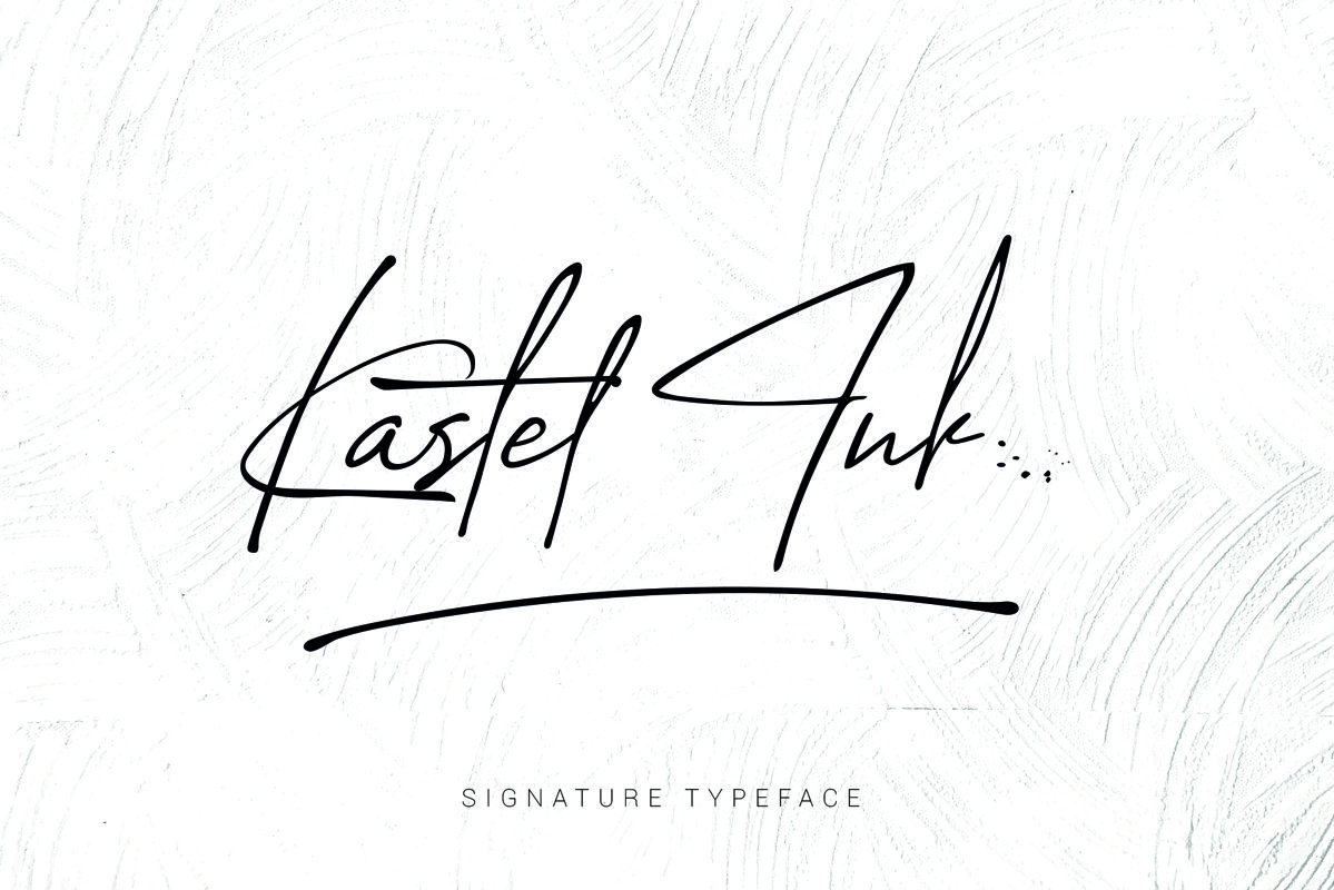 kastel Ink Script Font example image 1