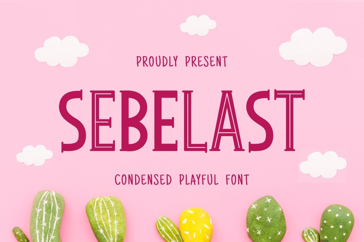 Sebelast Font example image 1