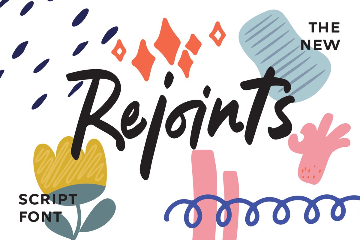Rejoints - Script Fonts example image 1