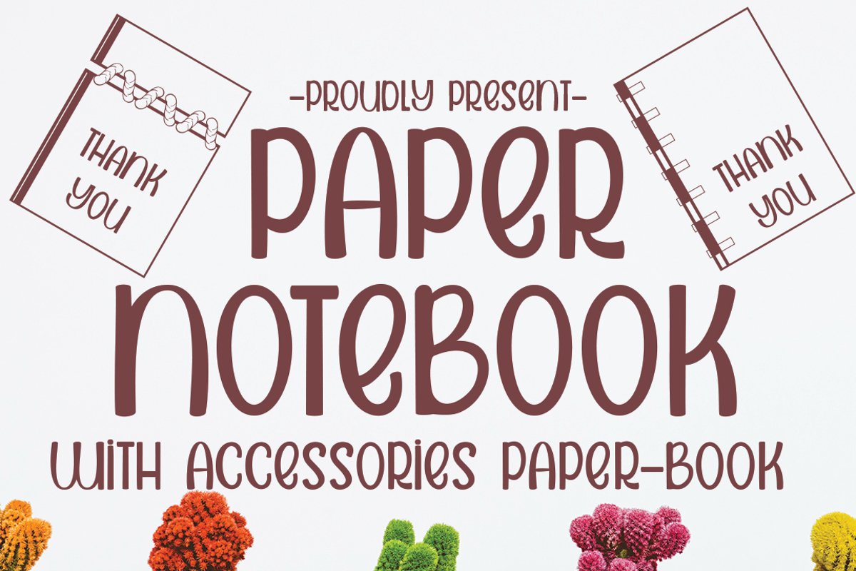 PAPER NOTEBOOK example image 1