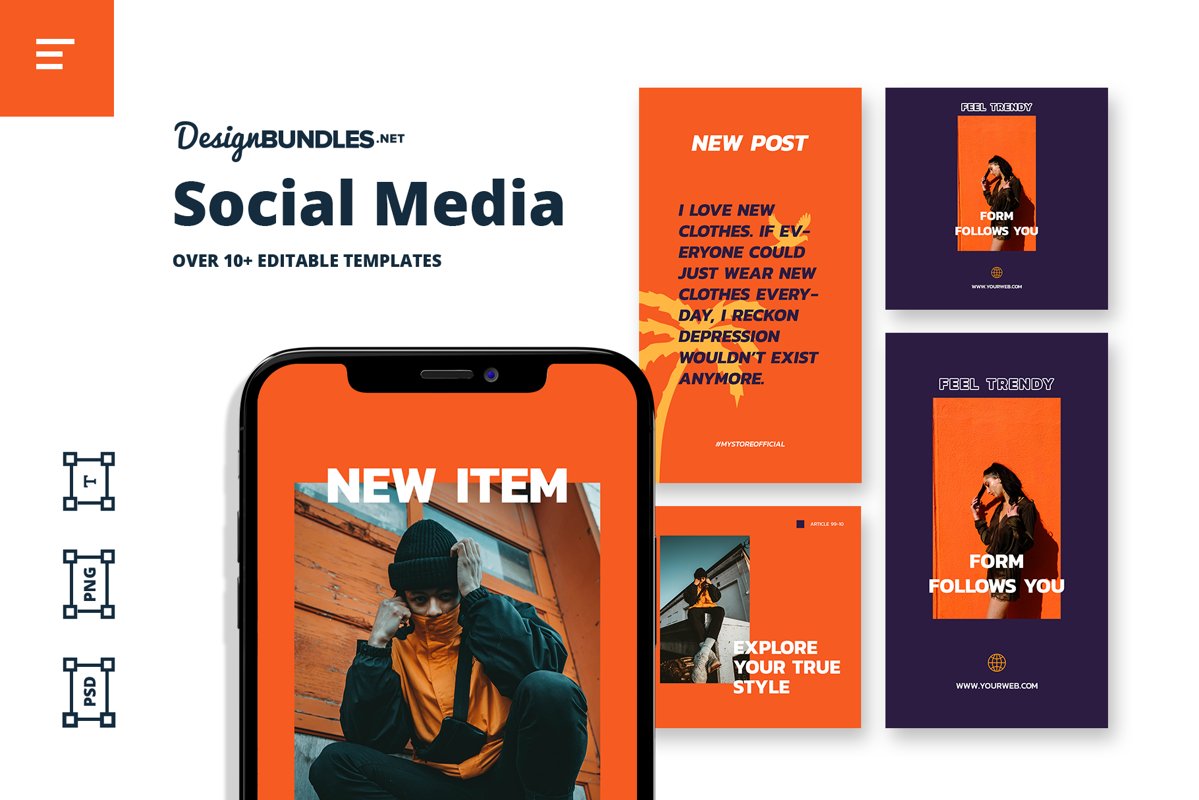 Social Media Template example image 1