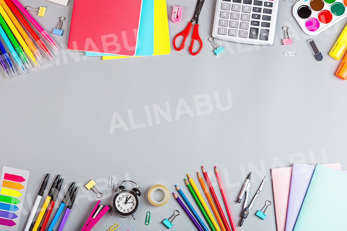 Back to School background with copy space example image 1