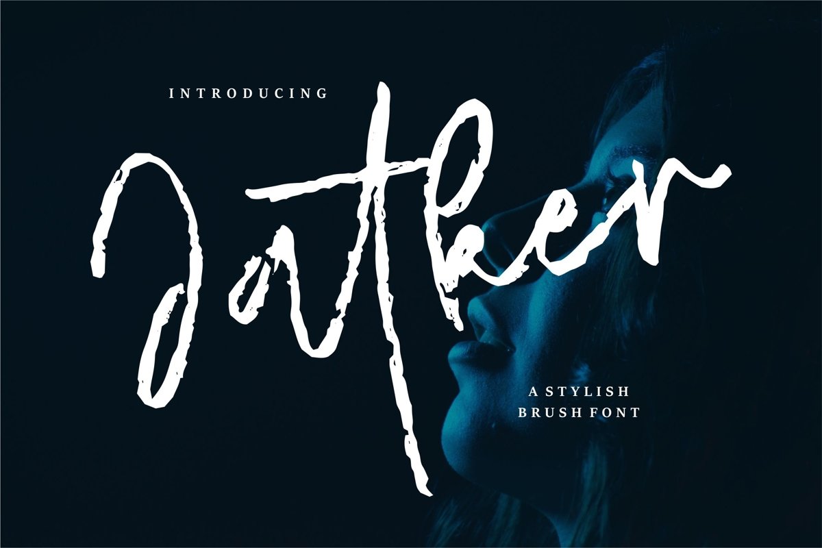 Jatker - Stylish Brush Font example image 1