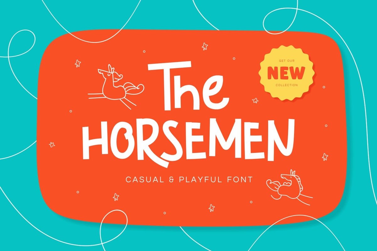 The Horsemen - Casual & Playful Font example image 1