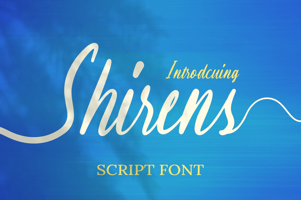 Shirens Font example image 1