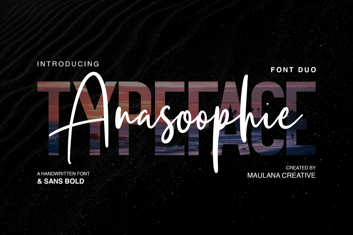 Anasoophie Typeface example image 1