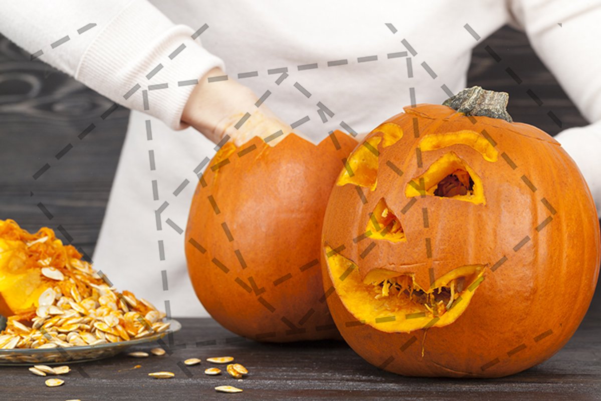 pumpkin to celebrate Halloween example image 1