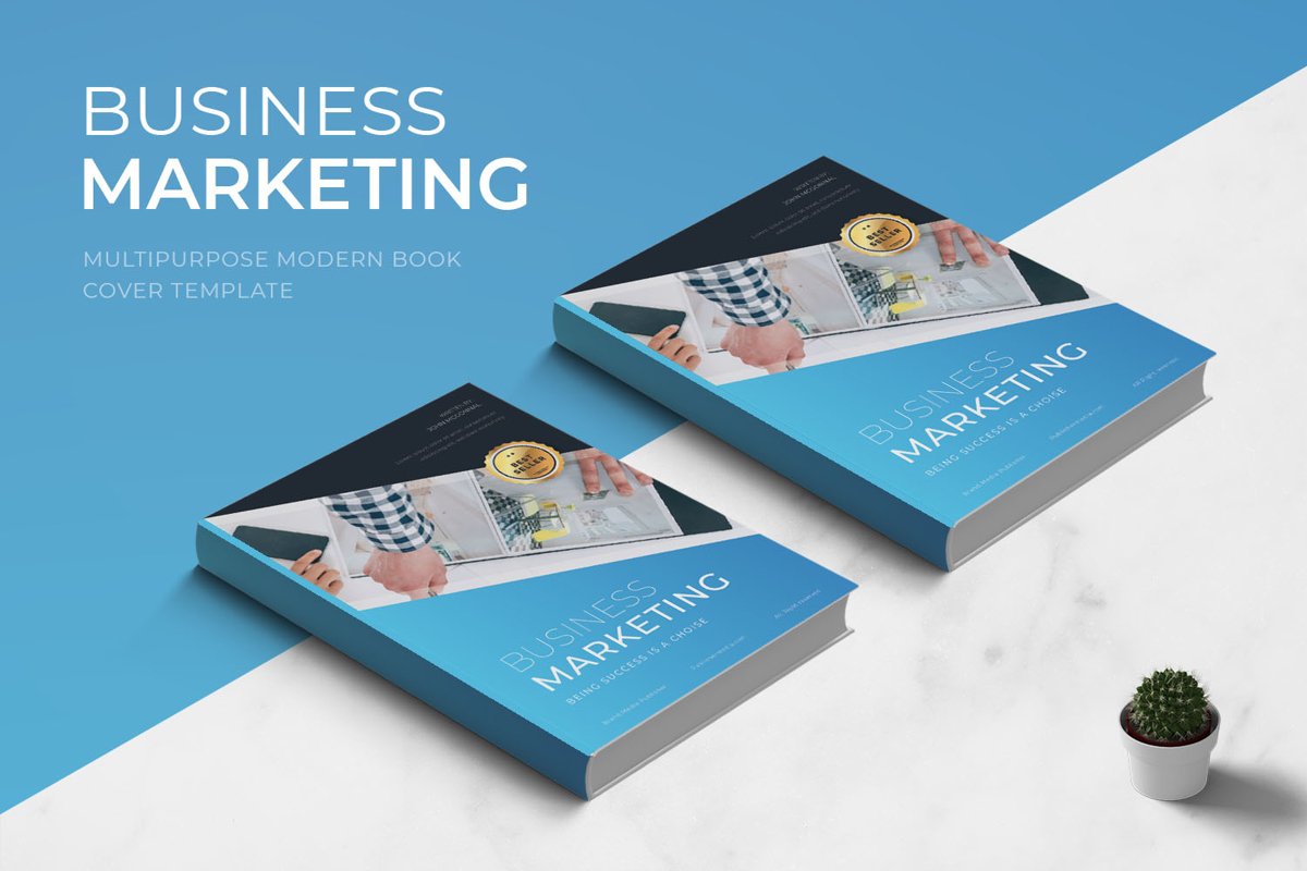 Business Marketing Book Cover example image 1