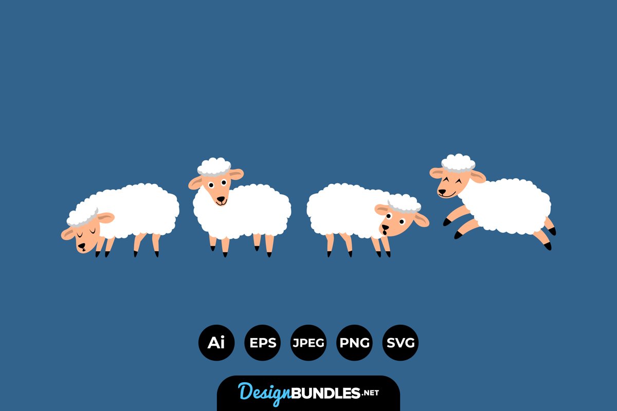Sheep Illustrations example image 1