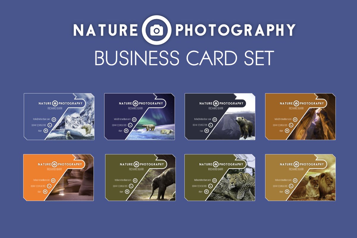 Nature Photography Business Card example image 1