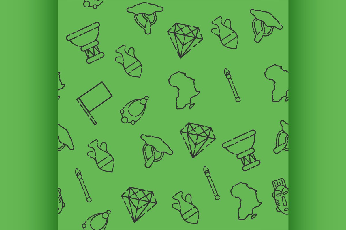 Africa set pattern example image 1