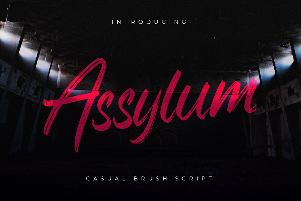 Assylum Font example image 1