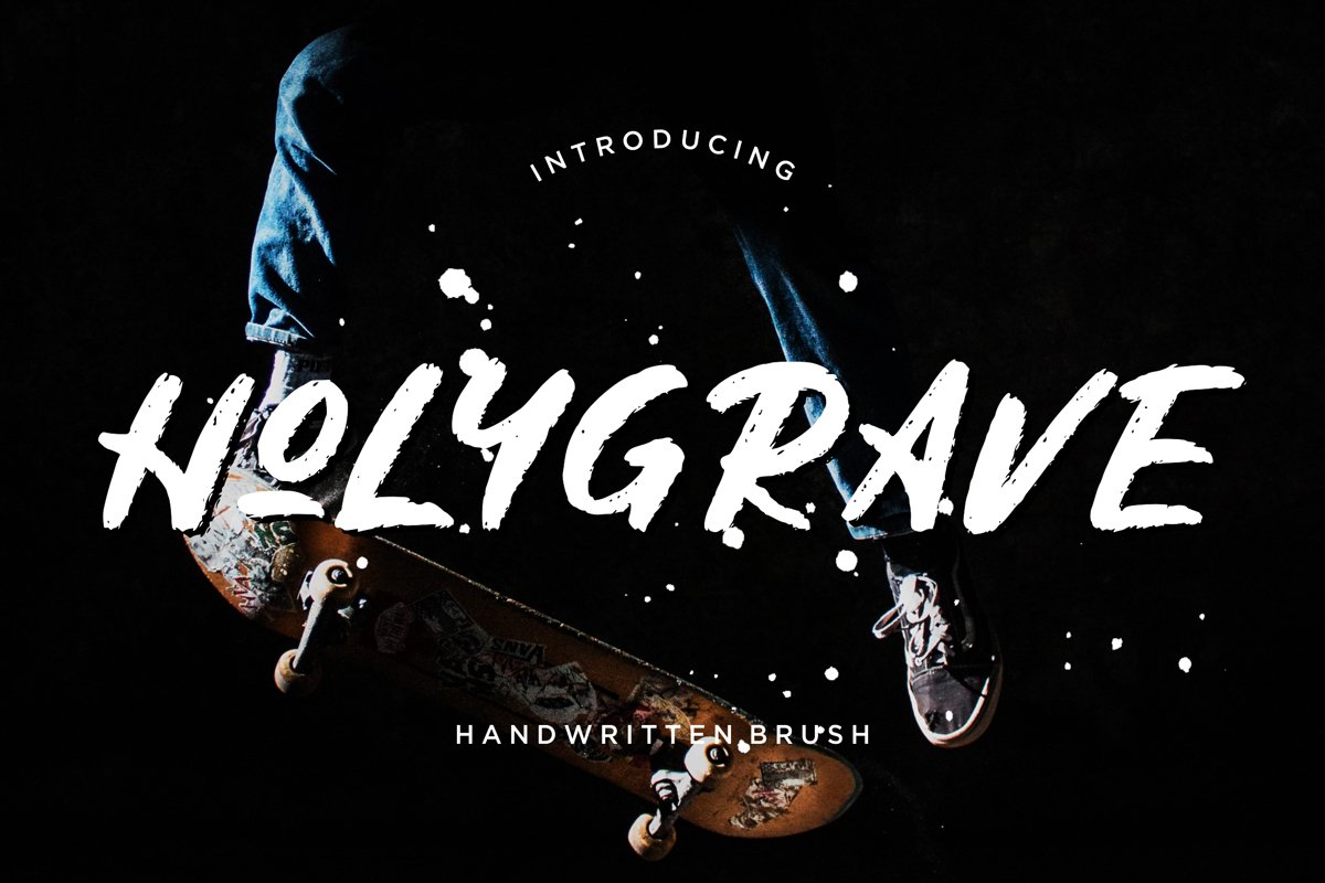 Holygrave Handwritten Brush example image 1