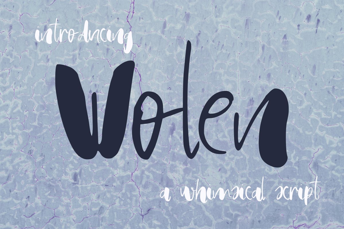 Wolen Font example image 1