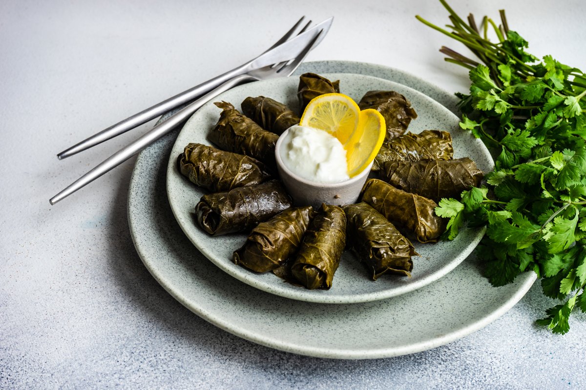 Traditional georgian tolma dish example image 1