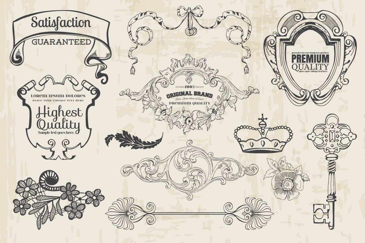Vintage Frames. Vol 2 example image 1