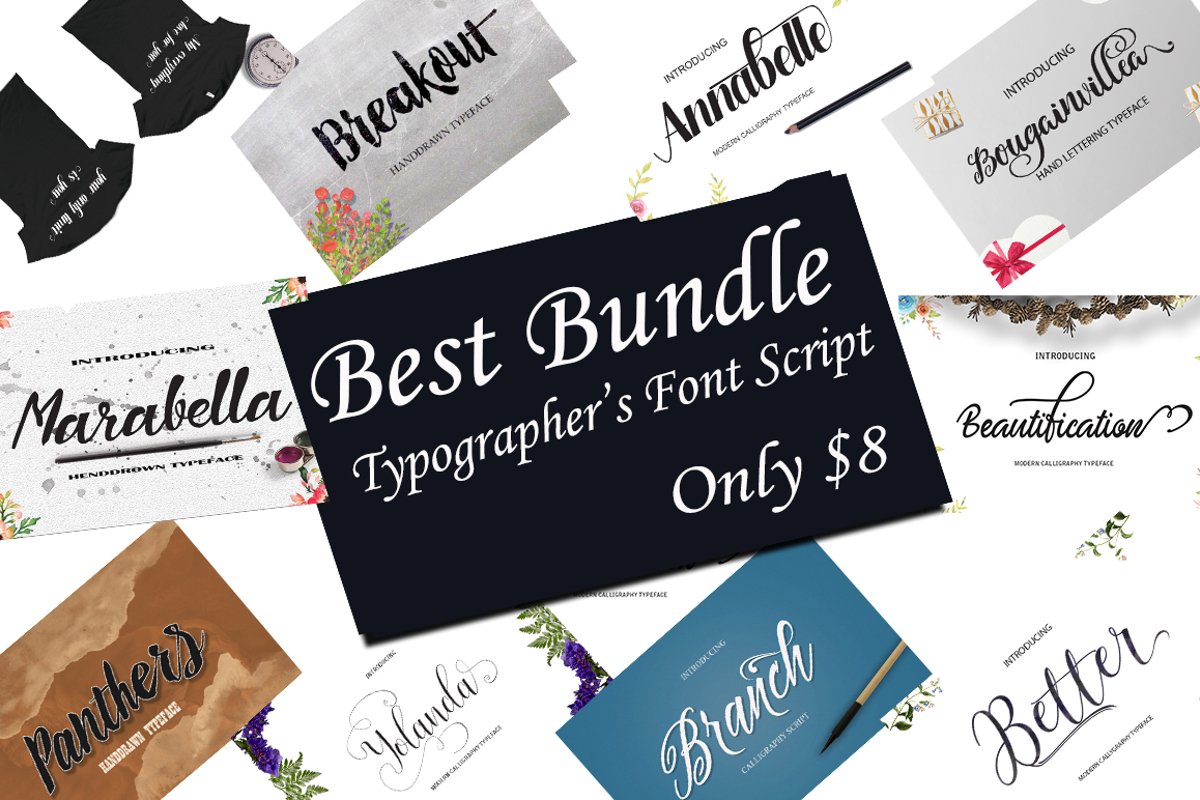BEST FONTS BUNDLES example image 1