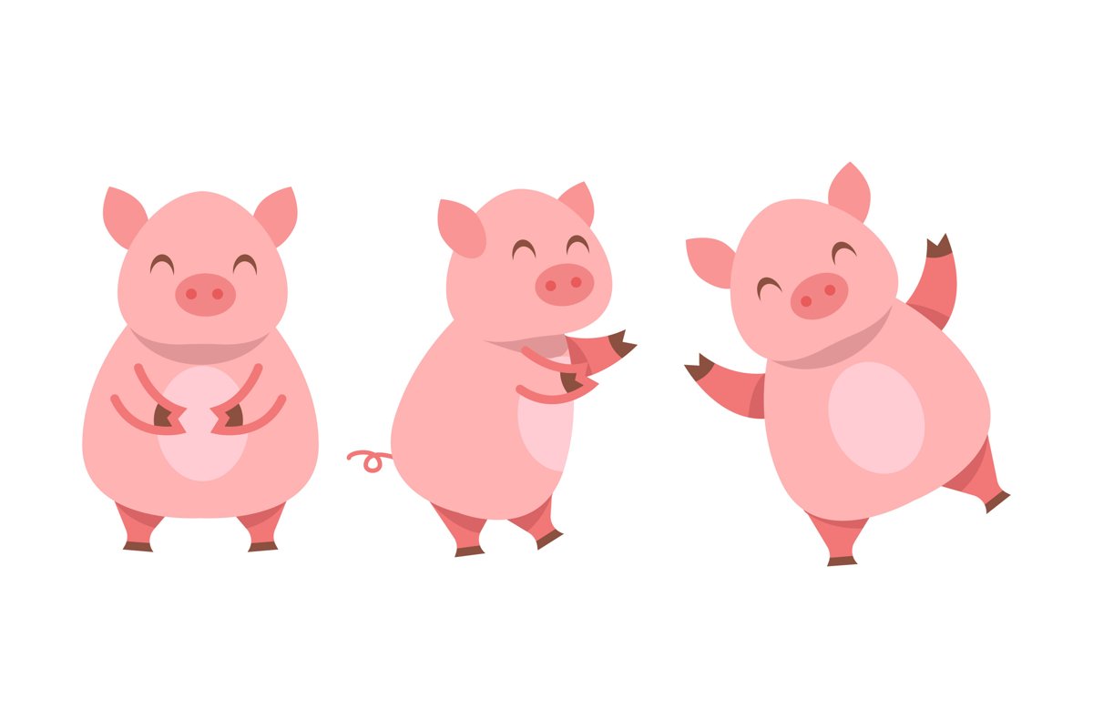 Pig Illustrations example image 1