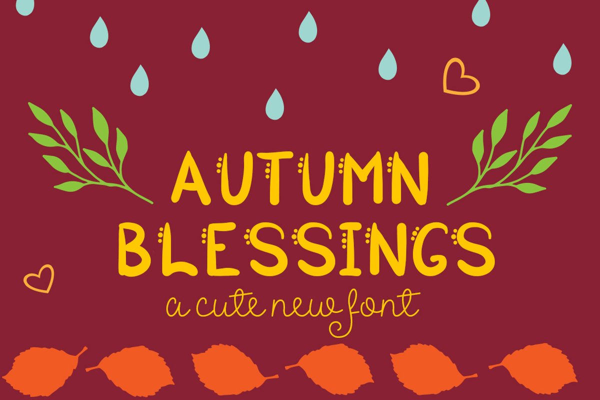 Autumn Blessings example image 1