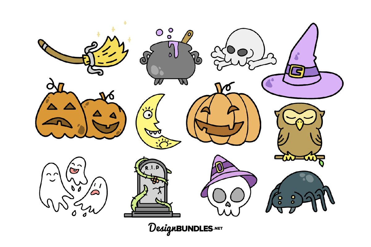 Halloween illustrations example image 1
