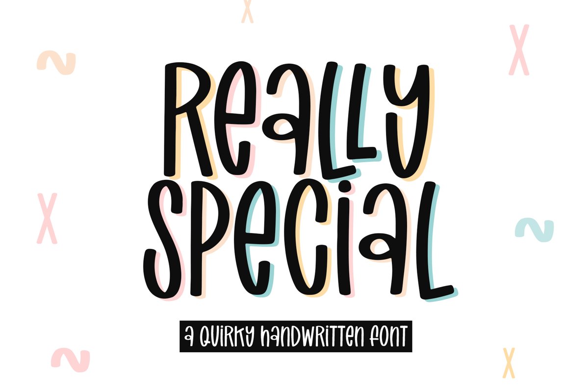 Really Special - A Quirky Handwritten Font example image 1
