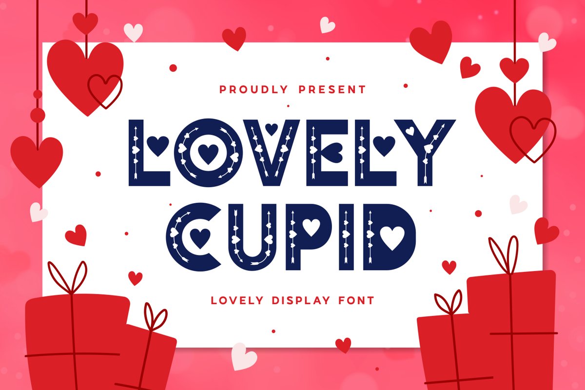 Lovely Cupid - Lovely Display Typeface example image 1